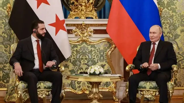 Ahmed Şara’dan Moskova ziyaretinde Rusya lideri Putin’e gönderme: Çok kolay oldu