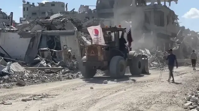 Gazze Belediyesi enkaz kaldırma çalışmalarına başladı: İsrail saldırılarından geriye tam 50 milyon ton moloz kaldı