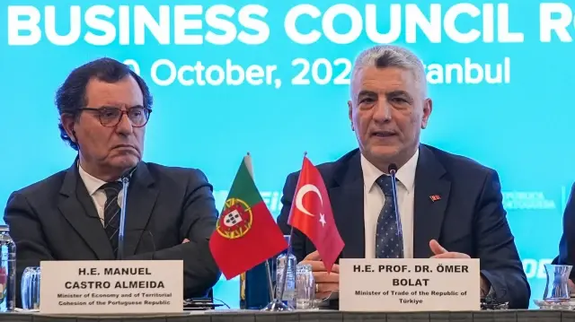 Ticaret Bakanı Bolat Türkiye-Portekiz İş Forumu’nda konuştu