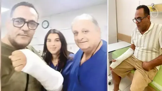 Türkiye’de hastaneye gitti: Yunanistan’da ortalık karıştı