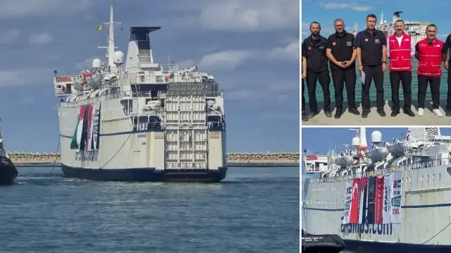 Türkiye’nin 17. ‘İyilik Gemisi’ Gazze yolunda: El-Ariş Limanı’na ulaştı