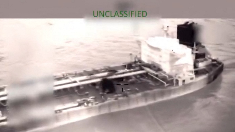 ABD ordusu Karayip Denizi’nde Doğu Timor ‘Olina’ adlı tankere el koydu