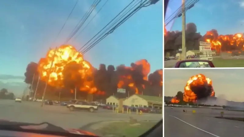 ABD’de kargo uçağı düştü