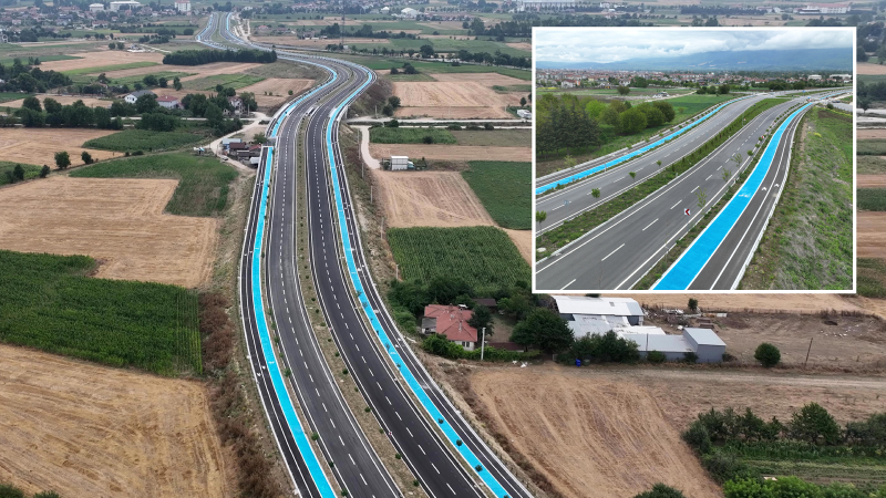 Bakan Uraloğlu paylaştı: Bolu Güney Çevre Yolu projesiyle 15 dakikalık yol 2 dakikaya indi