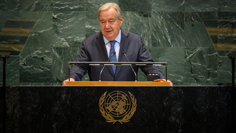 BM Genel Sekreteri Guterres: Dünyanın BM’ye her zamankinden daha fazla ihtiyacı var