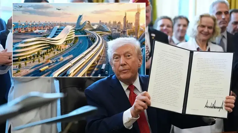 Damat Kushner çizdi, Trump onayladı: Gazze için 112 milyar dolarlık ‘Sunrise’ projesi ortaya çıktı