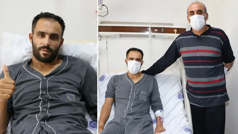 Diyalize mahkum eden ‘sinsi hastalıktan’ babasının böbreğiyle kurtuldu