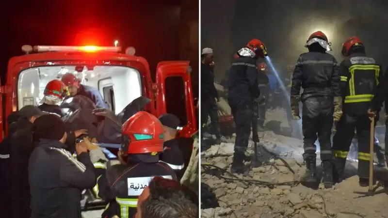 Fas’ta çöken binalarda can kaybı 22’ye yükseldi