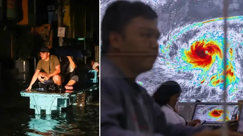 Filipinler’de Fung-wong Tayfunu nedeniyle 2 kişi hayatını kaybetti