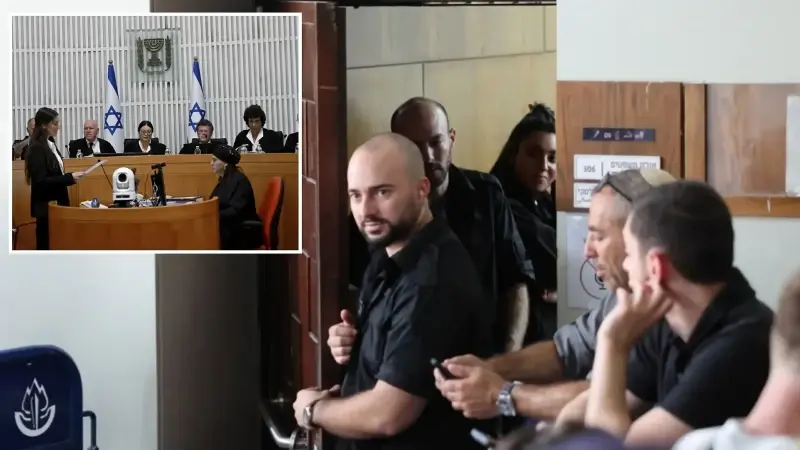 Filistinli esire tecavüz görüntülerinin basına sızdırılmasına ilişkin duruşmada arbede çıktı