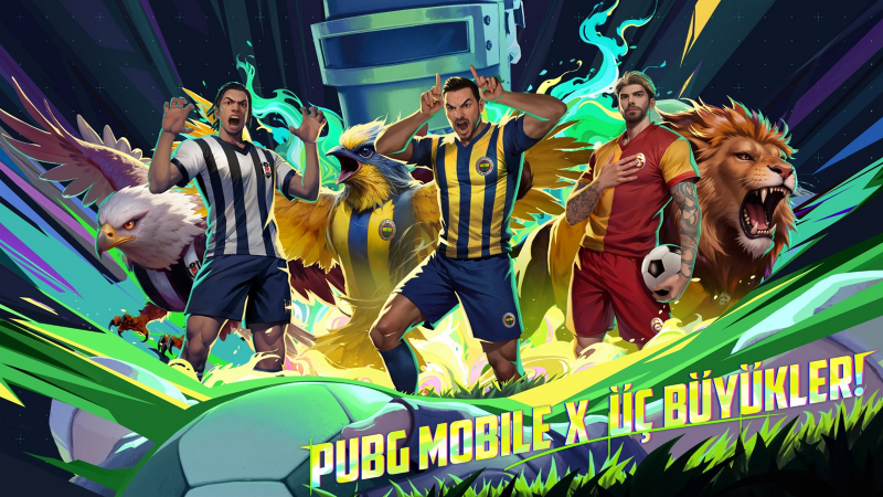 Futbolun devleri PUBG MOBILE’da