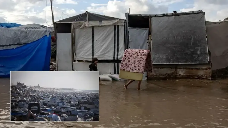 Gazze’deki Byron fırtınası 11 kişinin ölümüne ve 4 milyon dolar zarara yol açtı