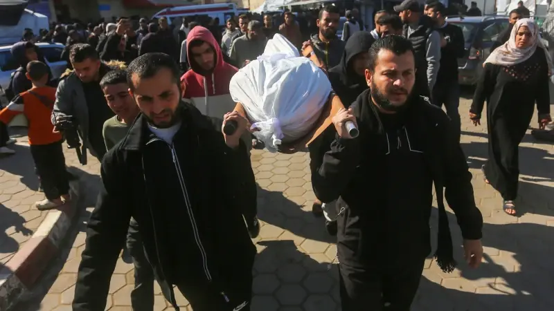 Gazze’deki Sivil Savunma: Soğuk havaların başlamasından bu yana 17 kişi soğuktan hayatını kaybetti