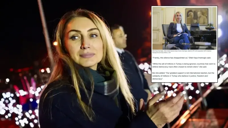İmamoğlu’nun eşi ‘hayal kırıklığı’ deyip Avrupa’ya saydırdı: Demokrasiyi savunduğunu iddia eden ülkeler sessiz