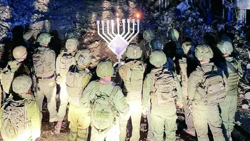 İşgal bölgelerinde Hanuka’lı provokasyon