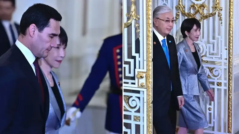 Japonya Başbakanı Takaiçi Orta Asya ülkelerinden liderlerle Tokyo’da görüştü