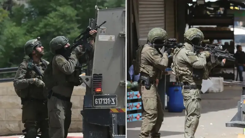 Katil İsrail ordusu Kudüs’ün kuzeyinde 1’i çocuk 2 Filistinliyi katletti