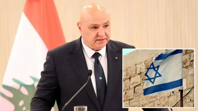 Lübnan Cumhurbaşkanı Avn ülkesinin İsrail ile müzakereye hazır olduğunu yineledi