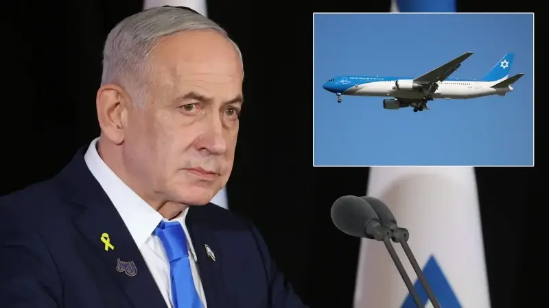 Netanyahu köşe bucak kaçıyor: ABD’ye götüren uçak yön değiştirdi