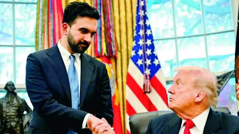 Oval Ofis’te buzlar eridi