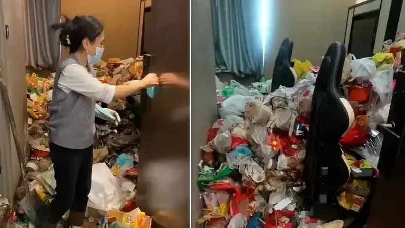 Oyun bağımlısı misafir 2 yılın sonunda odadan çıktı: Otel yönetimi manzara karşısında dehşete düştü