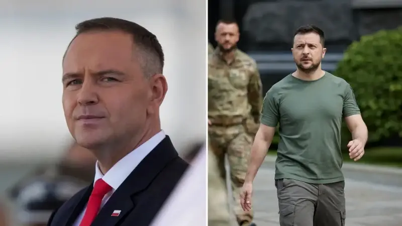 Polonya Cumhurbaşkanı Nawrocki: Zelenski’nin ziyareti Rusya için kötü haber