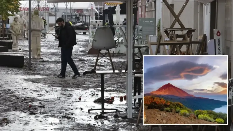Portekiz’de kötü hava şartları nedeniyle 2 kişi öldü