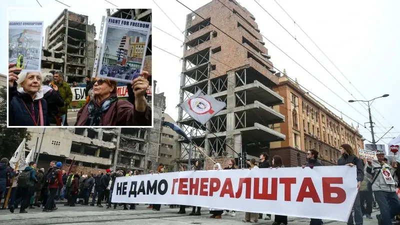 Sırbistan’da eski genelkurmay binasının yıkım kararına tepki: Trump’ın damadı otel inşa edecek