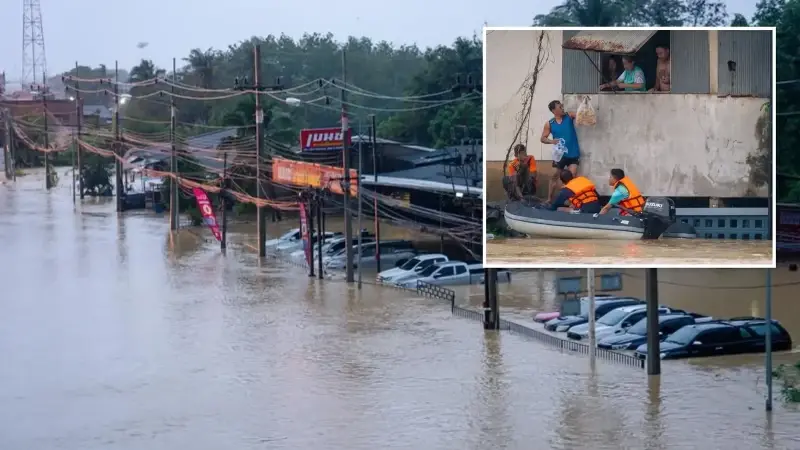 Tayland’ın güneyini vuran selde hayatını kaybedenlerin sayısı 33’e çıktı
