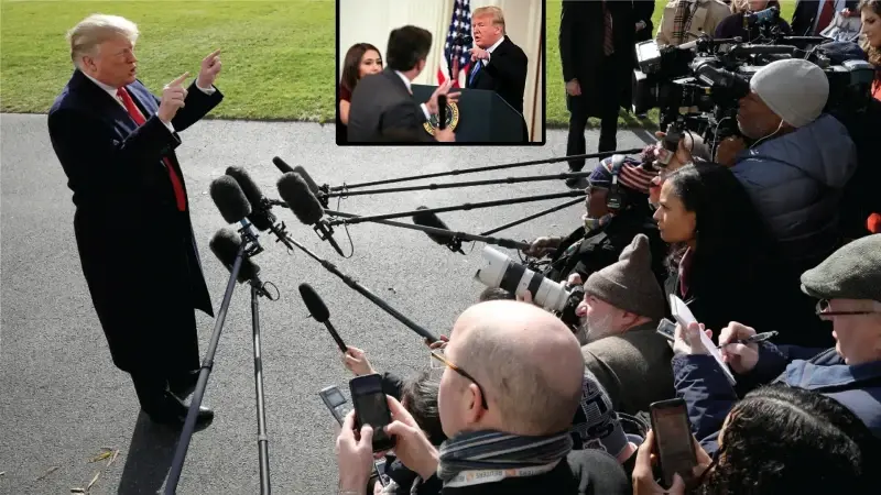 Trump hükümeti gazetecilerin isimlerini ‘suçlu’ sıfatıyla internetten yayınlıyor