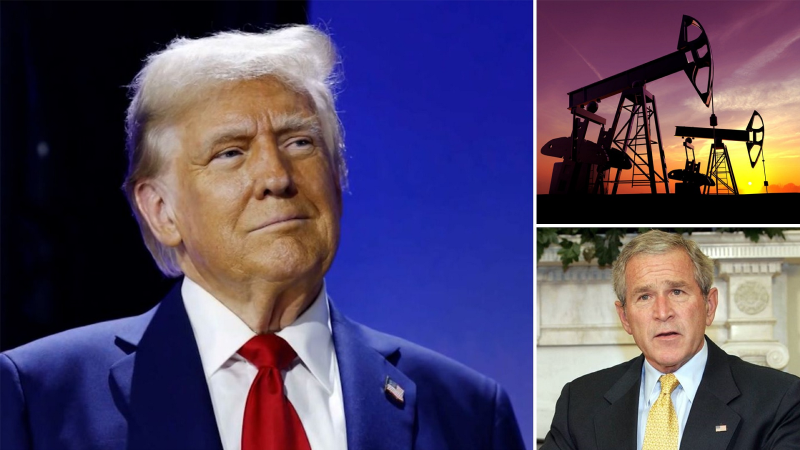 Trump ‘Irak’ örneğiyle Venezuela petrolüne de ‘çökeceklerini’ söyledi: Bush elinde tutamadı