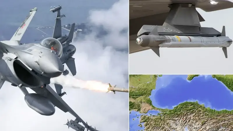 Türk F-16’larına ‘kalk emri’ verildi: Türkiye’ye yaklaşırken ‘Sidewinder’ susturdu