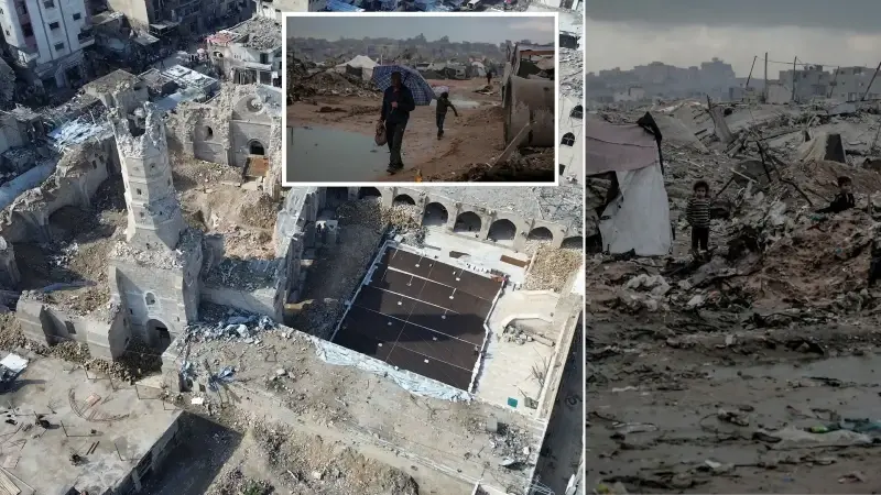 UNICEF: Gazze’deki çocuklar kuru giysi ve yatak olmadan çadırlarda uyuyor