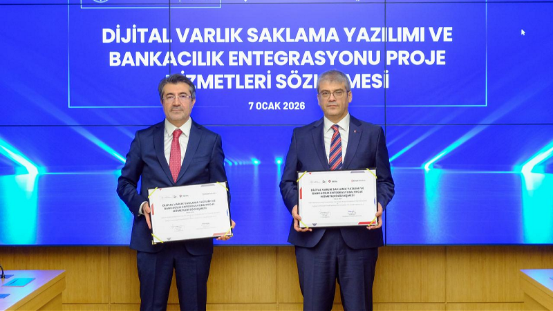 Ziraat Bankası ile TÜBİTAK arasında kripto varlık saklama ve ileri teknolojiler alanında iş birliği protokolü imzalandı