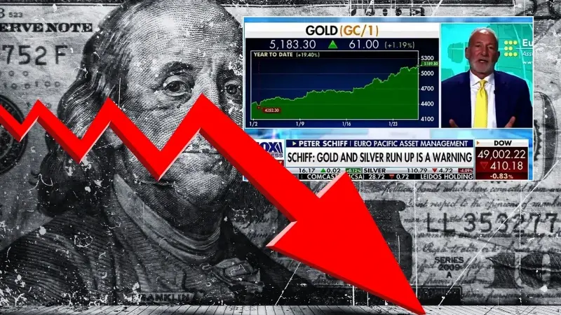 2008 krizini bilen ekonomist “Dünya ABD’nin altından halıyı çekiyor” dedi doları işaret etti: Büyük çöküşün habercisi