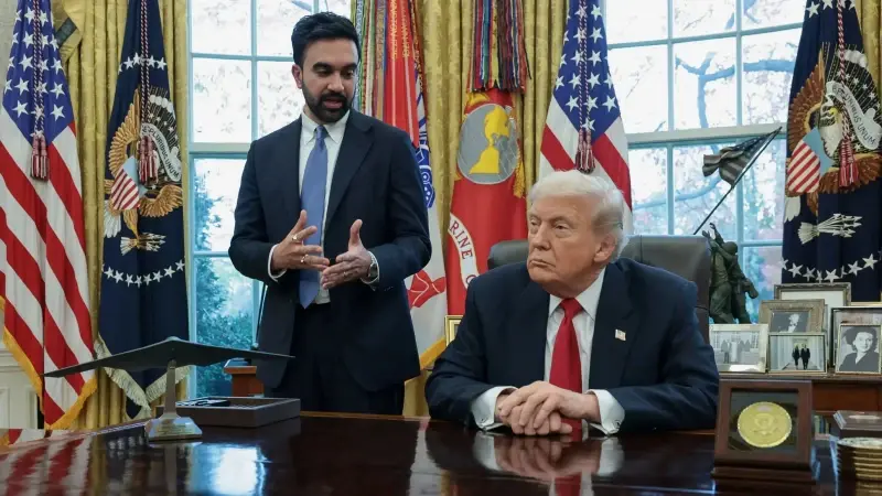 ABD Başkanı Trump New York Belediye Başkanı Mamdani ile görüştü