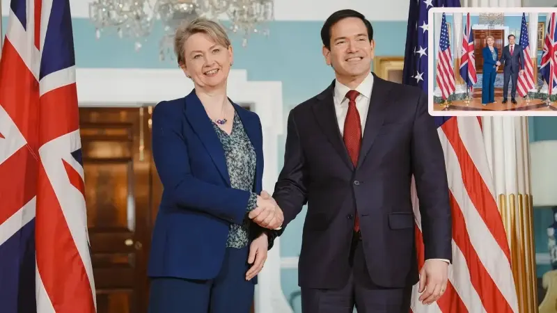 ABD Dışişleri Bakanı Rubio, İngiliz mevkidaşı Cooper ile görüştü