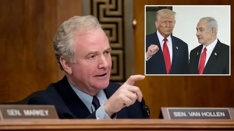 ABD’li Demokrat Senatör Van Hollen’dan Netanyahu-Trump görüşmesine tepki: Açık çek mi verecek