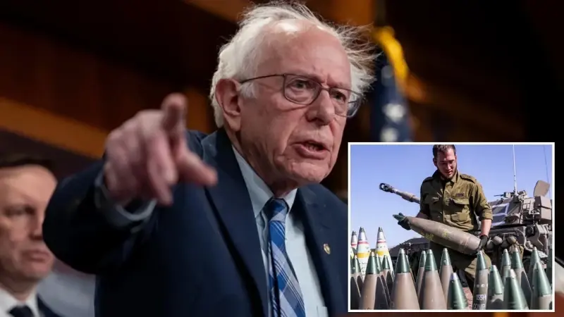 ABD’li senatör Sanders’ten İsrail’e yeni silah satışını engelleme tasarısı