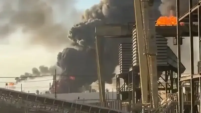 ABD’nin Texas eyaletindeki petrol rafinerisinde patlama meydana geldi