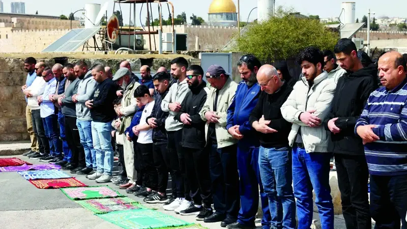 Aksa Ramazan’ın son cumasında da kapatıldı