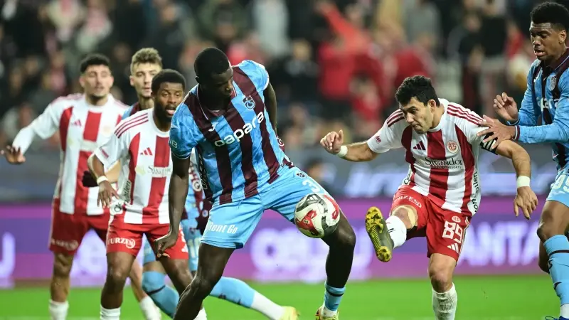 Antalyaspor-Trabzonspor: 1-1 (Maç Özeti – Video)