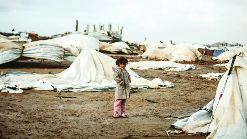 Artık çadır da yok: Filistinli siviller korunaksız