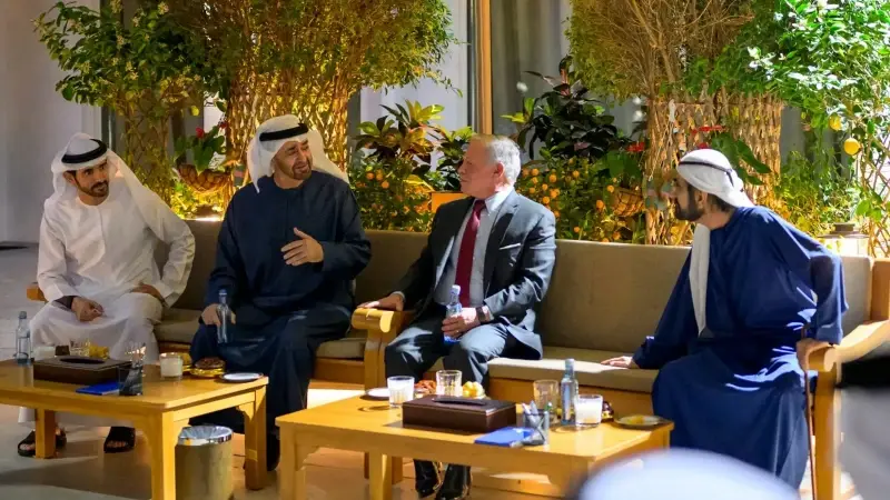 BAE ile Ürdün’den füzelerin gölgesinde kritik zirve: Ramazan günü verilen fotoğraf tartışma konusu oldu