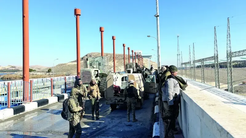 Barajın altı cephanelik!