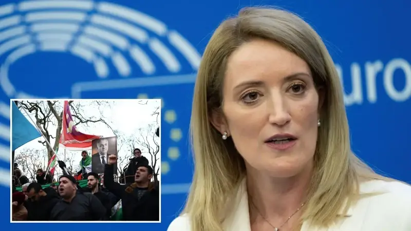 Başkan Metsola İran’ın diplomatik temsilcilerinin AP binalarına girişini yasakladı