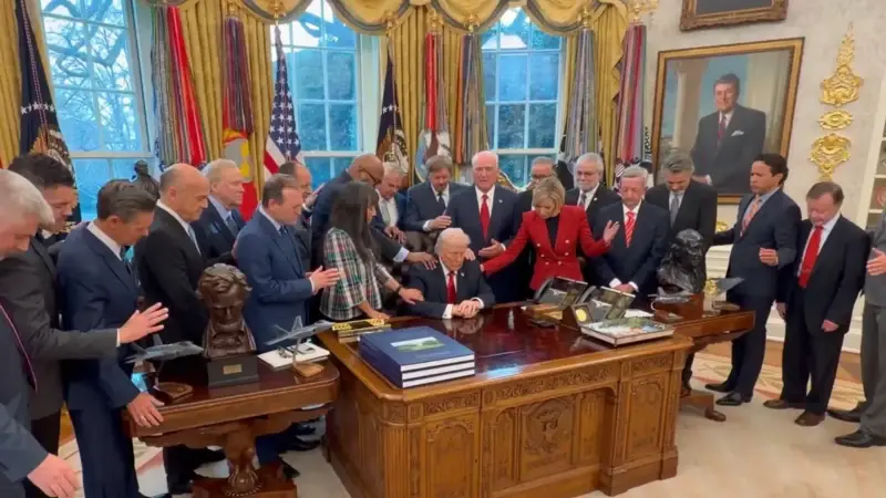 Beyaz Saray’da Evanjelik ayin