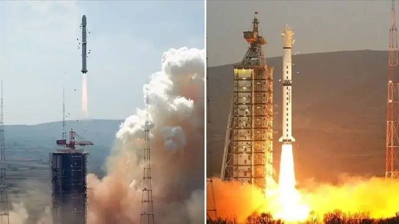 Çin Cielong-3 roketiyle denizden 7 uydu fırlattı