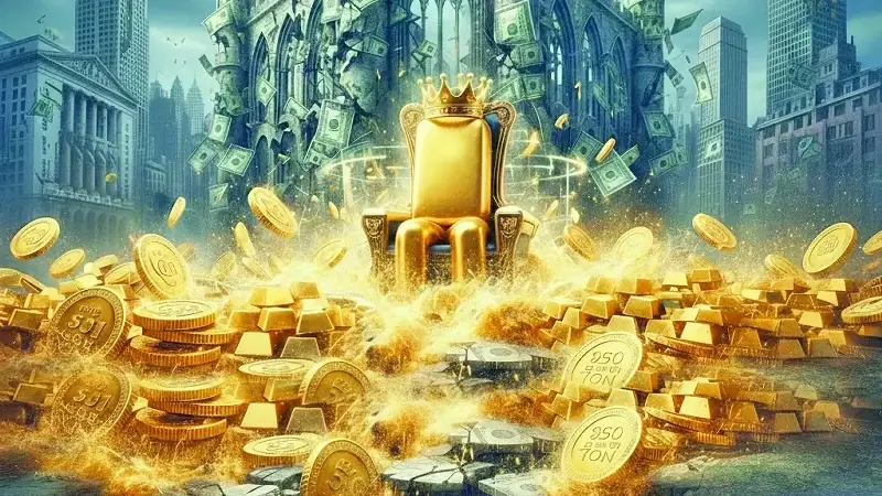 Dolar düştü altın tahta oturdu