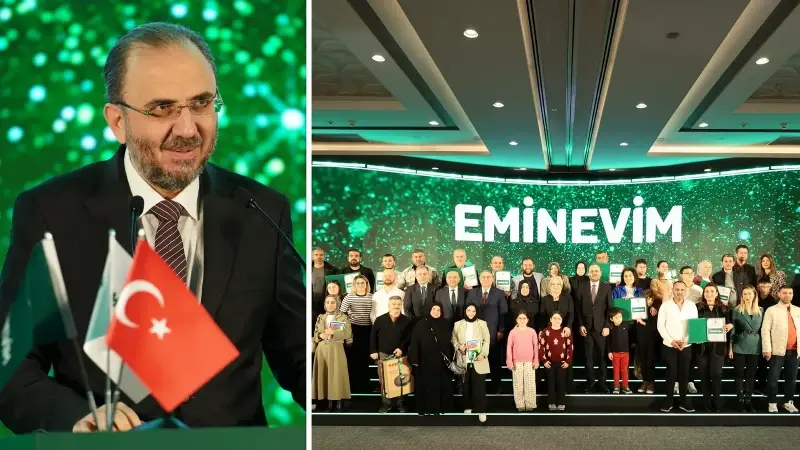 Eminevim 2026’nın ilk tapu teslim töreninde üyeleriyle buluştu